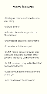 BubbleUPnP for DLNA/Chromecast Screenshot