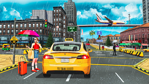 UK Taxi Car Driving Simulator screenshots 2