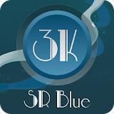 3K SR BLUE - Icon Pack icon