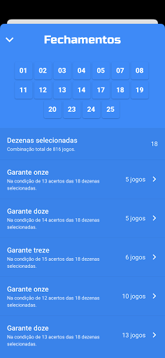 Lotofácil Resultados e Fechamentos - Supersticioso