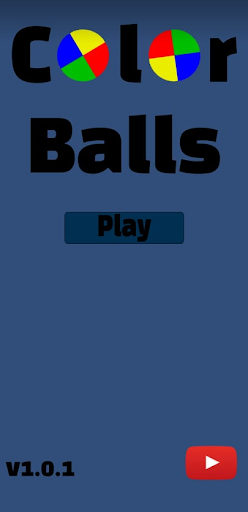 Android application ColorBalls screenshort