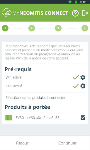 Myneomitis Connect Screen 3