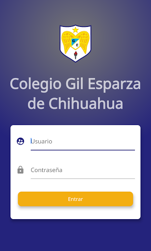 Android application Colegio Gil Esparza screenshort