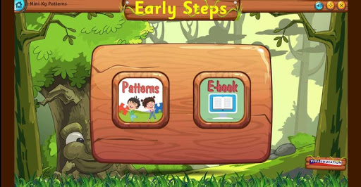 Android application Early Steps (Mini KG Pattern) screenshort