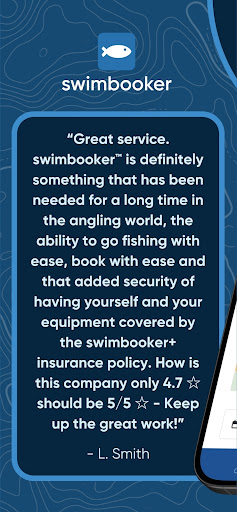 Android application swimbooker screenshort