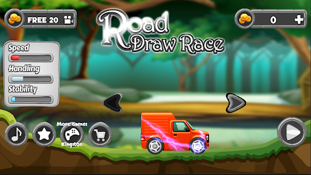 Draw Car Road