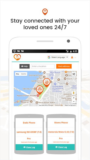 Senior Safety App Screen 2