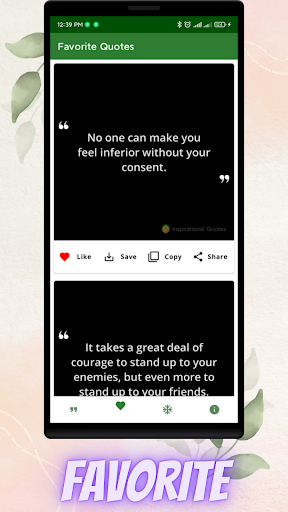 Inspirational Quotes Daily Screenshot 3 - AppWisp.com