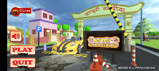 Android application Motu Patlu Car Parking screenshort