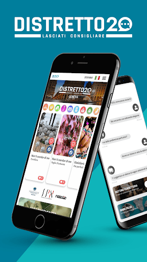 Android application DISTRETTO20 screenshort