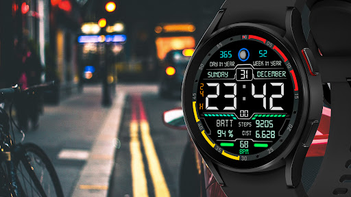 I3D Digital 24H watch face screenshot 10