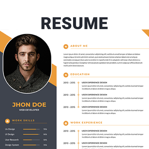 Resume builder - CV maker 2.5 Icon