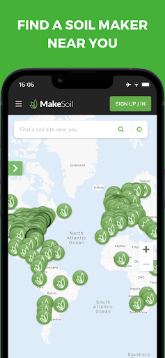 Android application MakeSoil screenshort