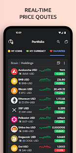 Coino PRO: Crypto Portfolio Tangkapan layar