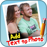 Add text to Photo icon