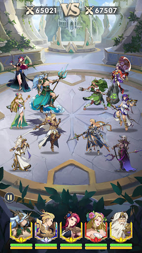 Mythic Heroes: Idle RPG Varies with device screenshots 21