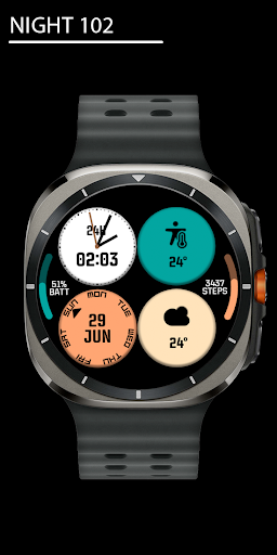 Night 102 - watch face screenshot 6