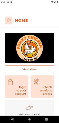 Android application Funky Chicken ST3 screenshort