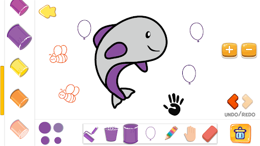 Dolphin Sea Coloring Book