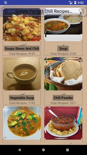 Android application Simple Perfect Chili Recipes ~ screenshort