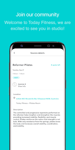 Today Fitness Screen 3