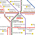 Cover Image of 下载 Berlin Subway Map (U Bahn and S Bahn)  APK