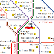 Berlin Subway Map (U Bahn etc)