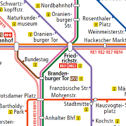 Icon image Berlin Subway Map (U Bahn and 
