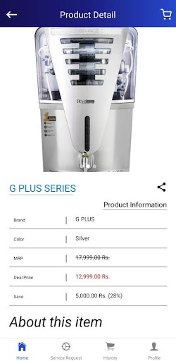 Clarity Water Solution Screen 2