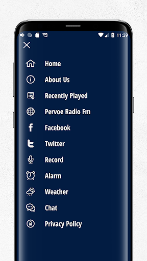 Pervoe Radio FM Screen 3