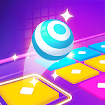Cover Image of Télécharger Color Dancing Hop - free music beat game 2021  APK