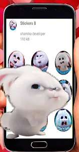 Snowball Animated Stickers