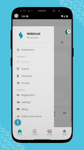 Android application Faith+Lead screenshort