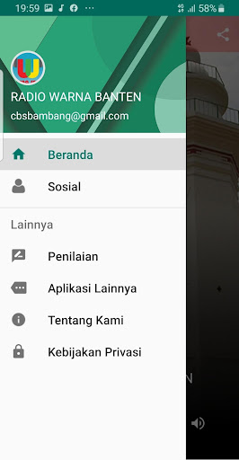 Radio Warna Banten Screen 2