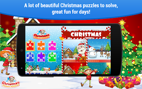 Captura 4 Christmas games: Kids Puzzles android