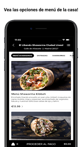 El Libanés Shawarma Screen 2