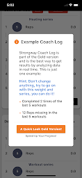 Strongway 5x5 - Weight Lifting & Gym Workout Log
