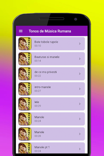 Android application Music Tone Manele Instrumental screenshort