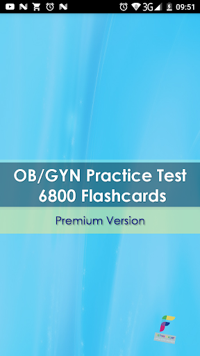 Android application Obstetrics & Gynecology Exam screenshort