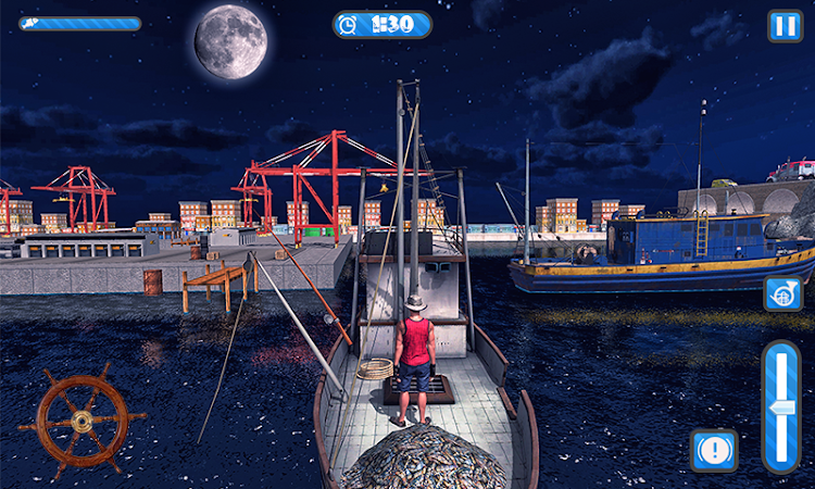 Big Fishing Ship Simulator 3D - 1.6 - (Android)