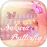 Sakura Butterfly Theme for ViVi Keyboard icon
