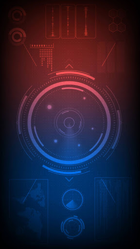 Android application radar wallpaper screenshort