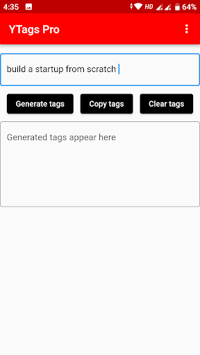 YTags Pro - Channel Video Tags Screen 2