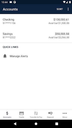 JD Bank Mobile Screen 3