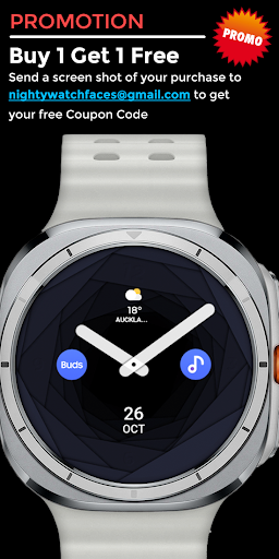 Night ver 47 - watch face screenshot 4