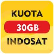 cara mendapatkan kuota 30gb indosat