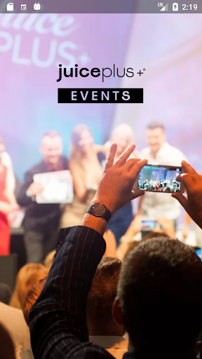 Android application Juice Plus+ Events screenshort