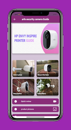 arlo security camera Guide