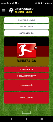 Campeonato Alemão - Bundesliga Screen 2