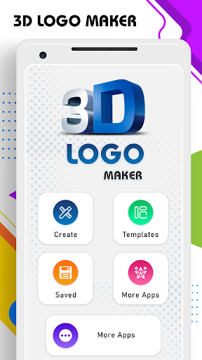 Android application 3D Logo Maker & Logo Creator screenshort